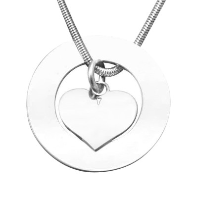 Heart Necklace - Circle of My Love