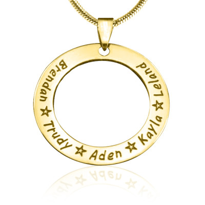 Personalised Necklaces - Circle of Trust Necklace