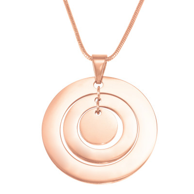Personalised Necklaces - Circles of Love Necklace