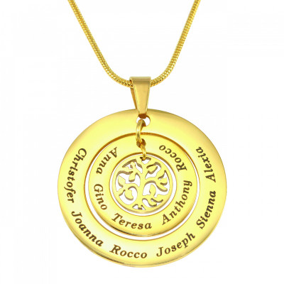 Personalised Necklaces - Circles of Love Necklace Tree