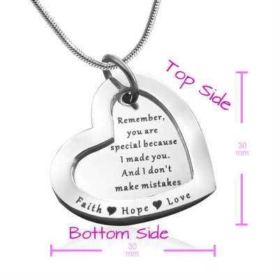Personalised Necklaces - Love Forever Necklace