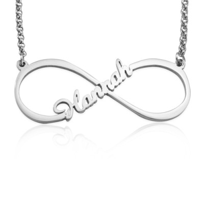 Name Necklace - Single Infinity
