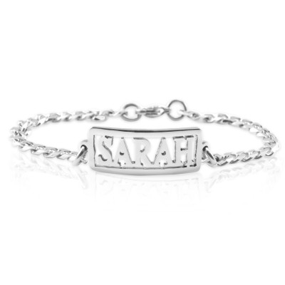 Name Necklace - Personalised Bracelet DIY Name Jewellery With Any Elements