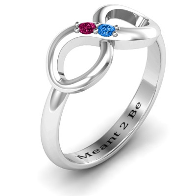Twosome Infinity Ring