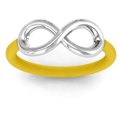 Classic Infinity Ring with Changeable Bands