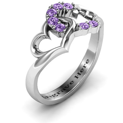 Connecting Hearts Ring