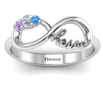 Hessa Never Parted After Gemstone Ring