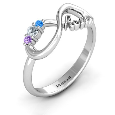 Hessa Never Parted After Gemstone Ring