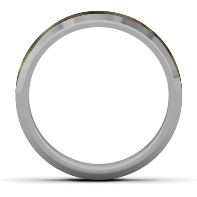 Mens Camouflage Tungsten Ring
