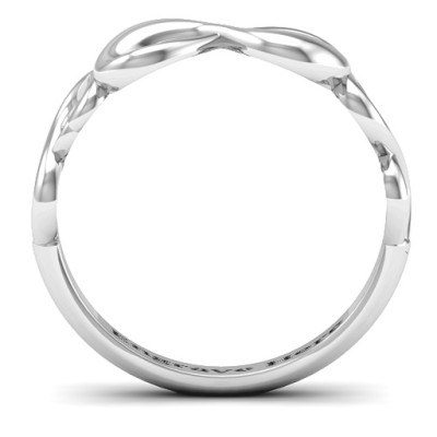 Groovy Infinity Ring