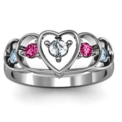 Heart Collage Ring