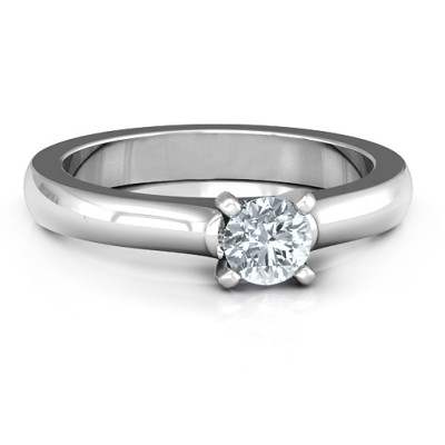 Simply Solitaire Ring