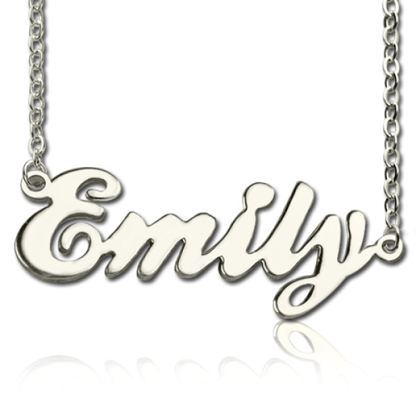 Name Necklace - Cursive Script