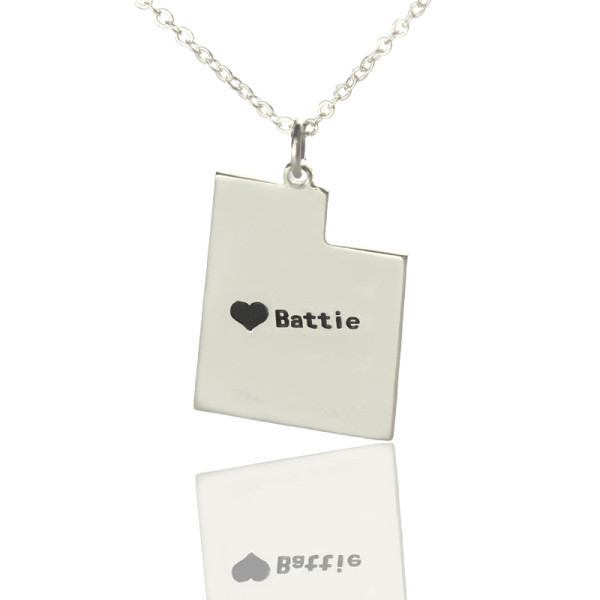 Personalised Necklaces - Utah State Necklaces