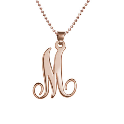 Personalised Necklaces - Single Initial Necklace