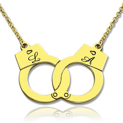 Personalised Necklaces - Handcuff Necklace