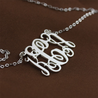 Personalised Necklaces - Alexis Bellino Style Monogram Necklace