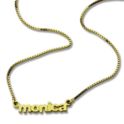 Name Necklace - Small Lowercase