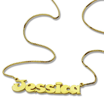 Name Necklace - Over Childrens