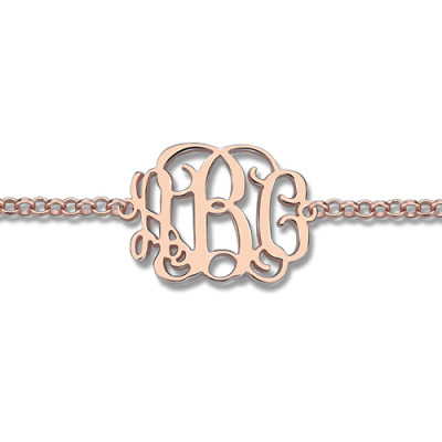 RoseMonogram Personalised Bracelet