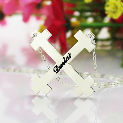 Name Necklace - Julian Cross s Troubadour Cross Jewellery