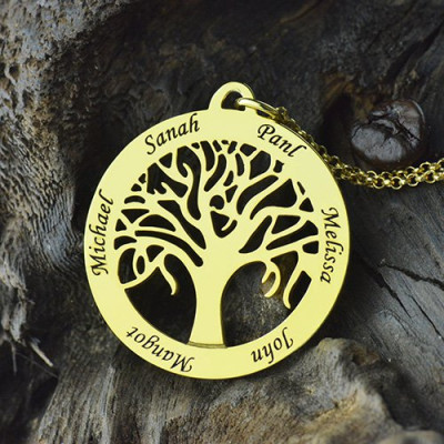 Name Necklace - Tree of Life Jewellery Family