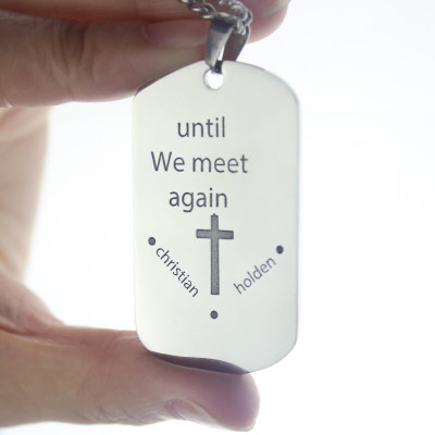 Name Necklace - Remembrance Dog Tag