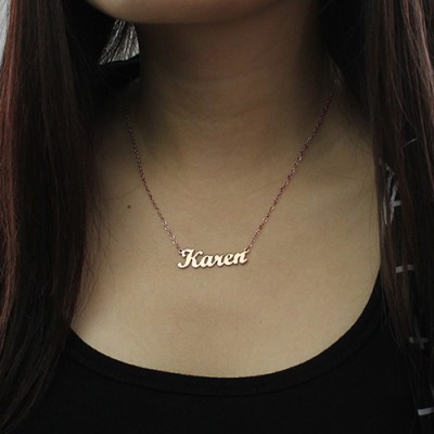 Name Necklace - Karen Style