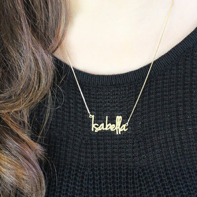 Name Necklace - Small For Women