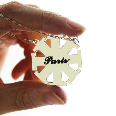 Personalised Necklaces - Customised Cross Necklace with Name