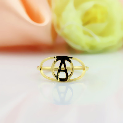 Eye Rings with Initial