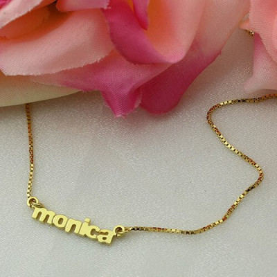 Name Necklace - Small Lowercase