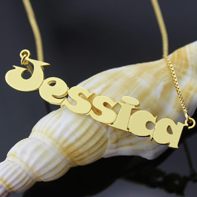 Name Necklace - Over Childrens