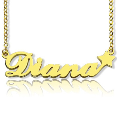 Name Necklace - Your Own Carrie