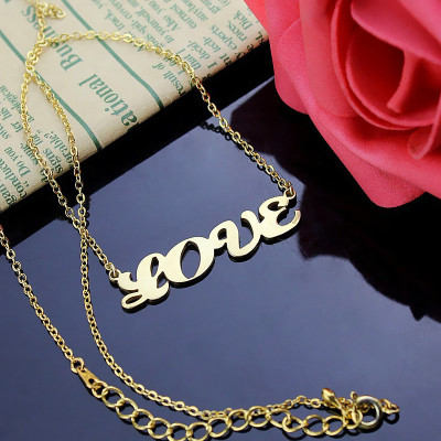 Name Necklace - Capital