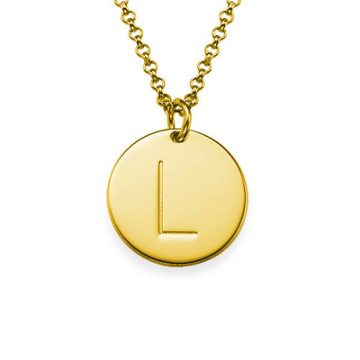 Personalised Necklaces - Initial Charm Necklace