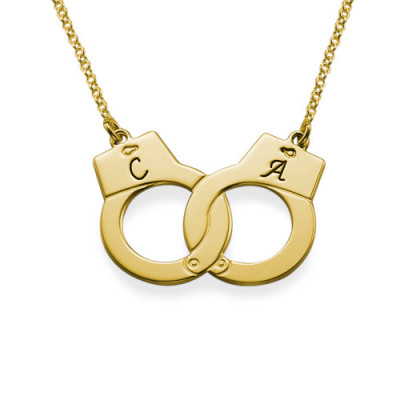 Personalised Necklaces - Handcuff Necklace Plating