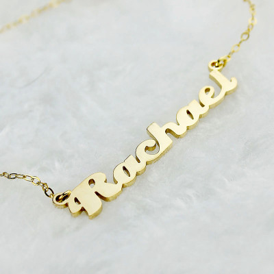 Name Necklace - Puff Font