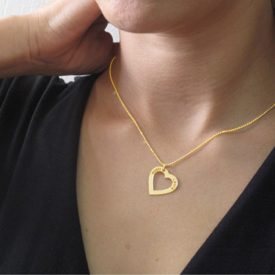 Heart Necklace - Engraved