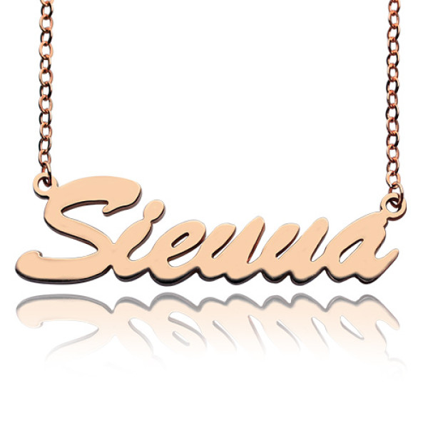 Name Necklace - Sienna Style