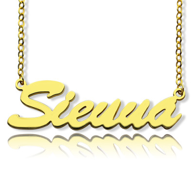Name Necklace - Sienna