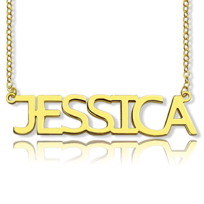 Name Necklace - Jessica Style