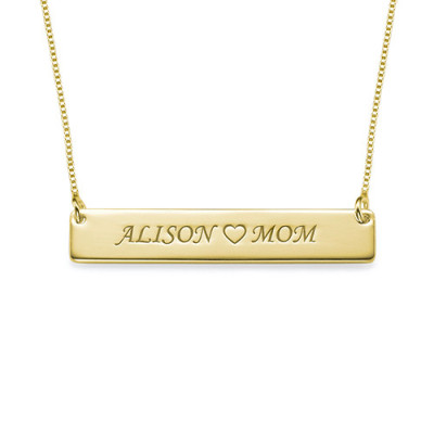 Personalised Necklaces - Nameplate Necklace