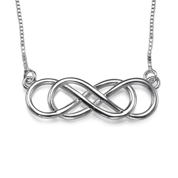 Infinity Necklace - Double Infinity