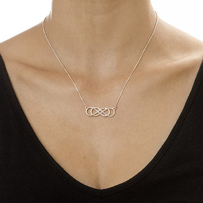 Infinity Necklace - Double Infinity