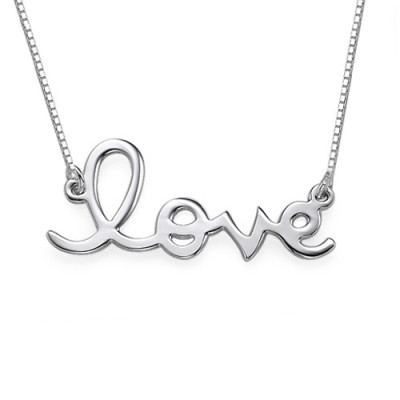 Personalised Necklaces - Love Necklace