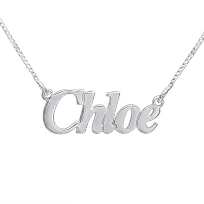 Name Necklace - Small Angel Style