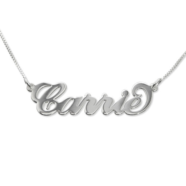 Name Necklace - Small Carrie Style