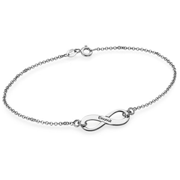 Infinity Bracelet - Engraved