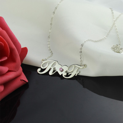 Personalised Necklaces - Double initials Necklace